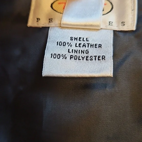 Talbots Black Leather Pencil Skirt - Picture 6 of 6